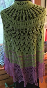 hyacinth shawl